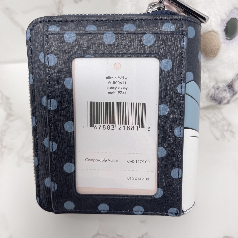 Kate Spade Disney Alice Bifold Wallet - Picture 4 of 7